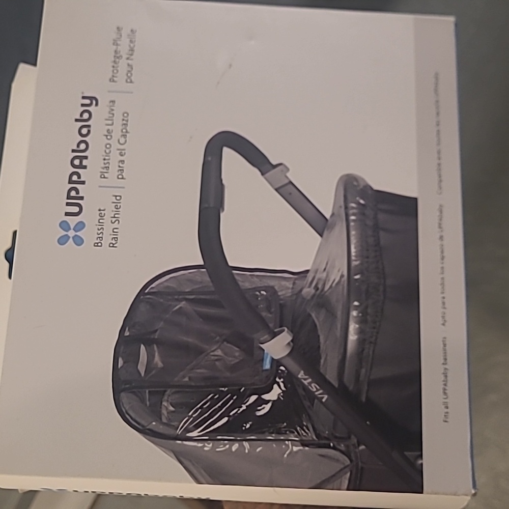 Uppababy bassinet rain shield